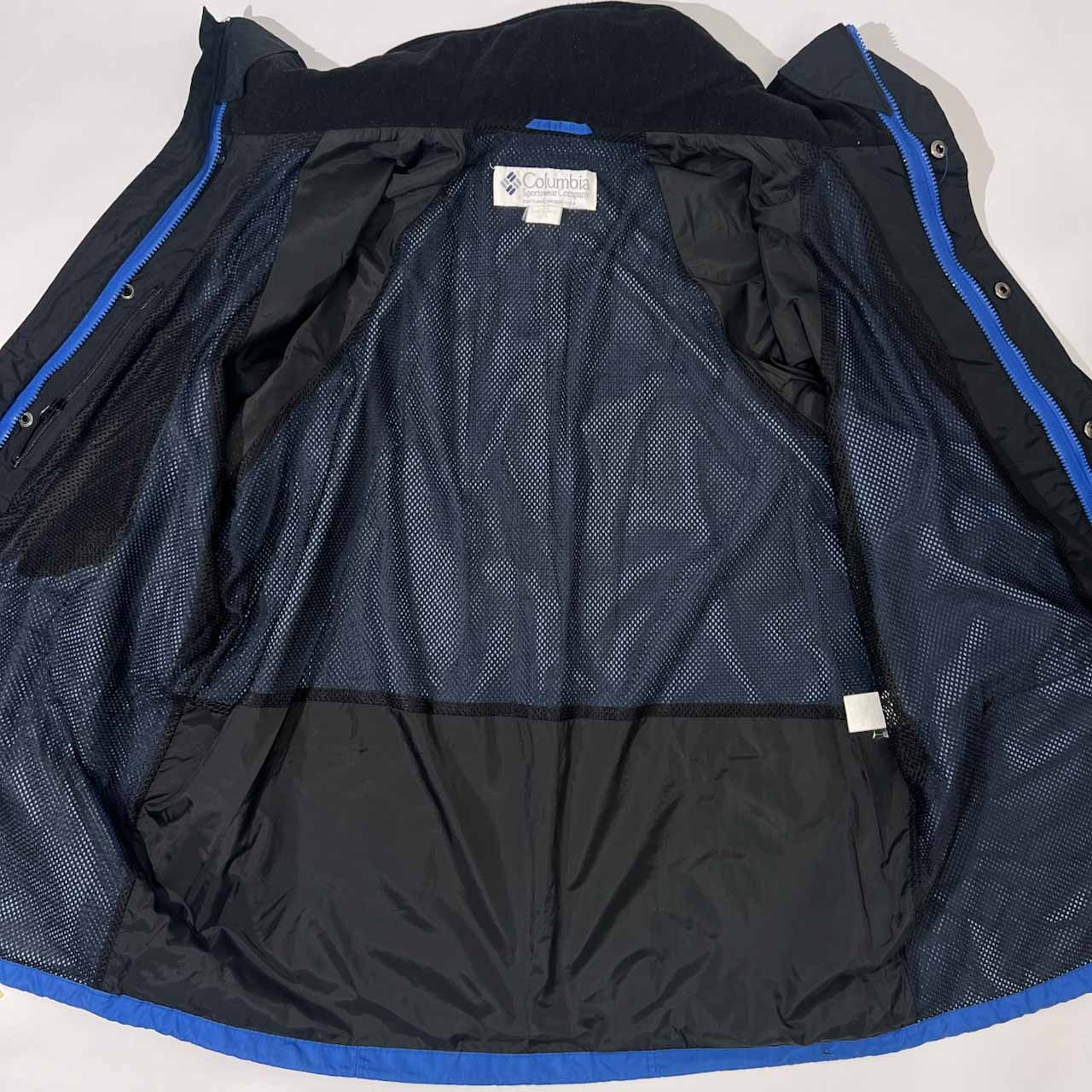 90s Columbia コロンビア ナイロン マウンテン ジャケット L /ブルー メンズ ビンテージ