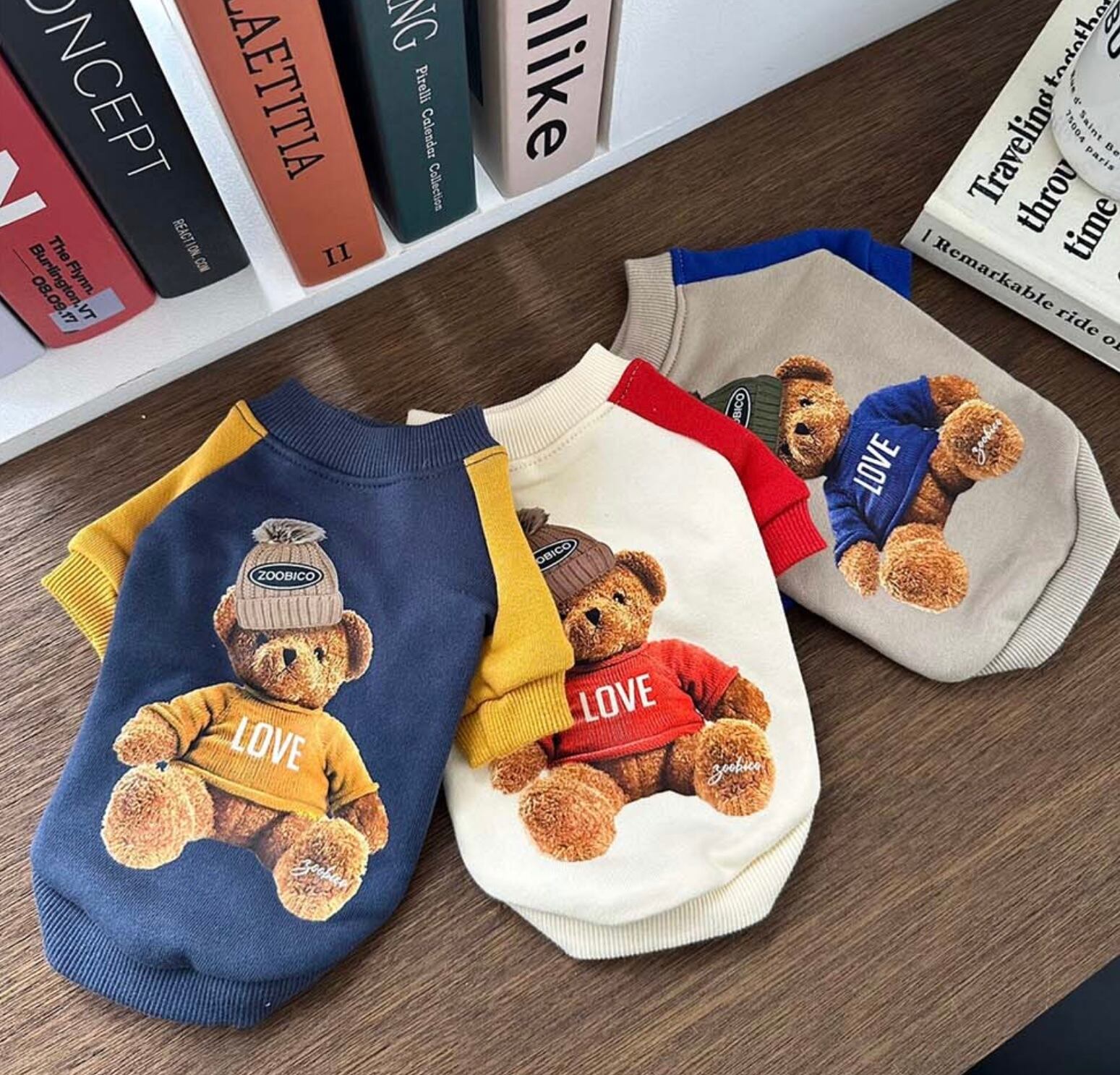 《即納》№Z0196 Bini Bear Men to Men T-shirt