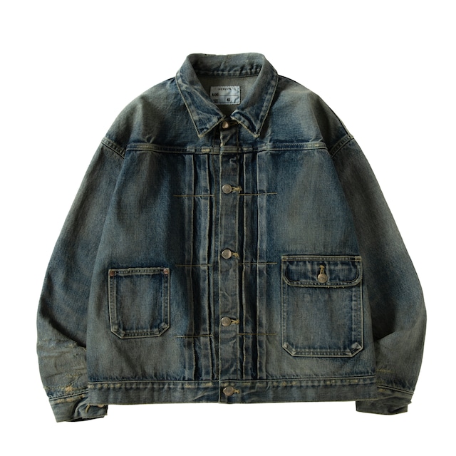 DAMAGED ASMMTR DENIM JACKET