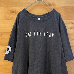 【CANVAS】BIG YEAR ロゴ Tシャツ 袖プリント XL US古着