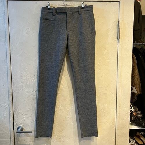 ETHOSENS エトセンス ウールパンツ グレー【代官山k3】 | ブランド古着 