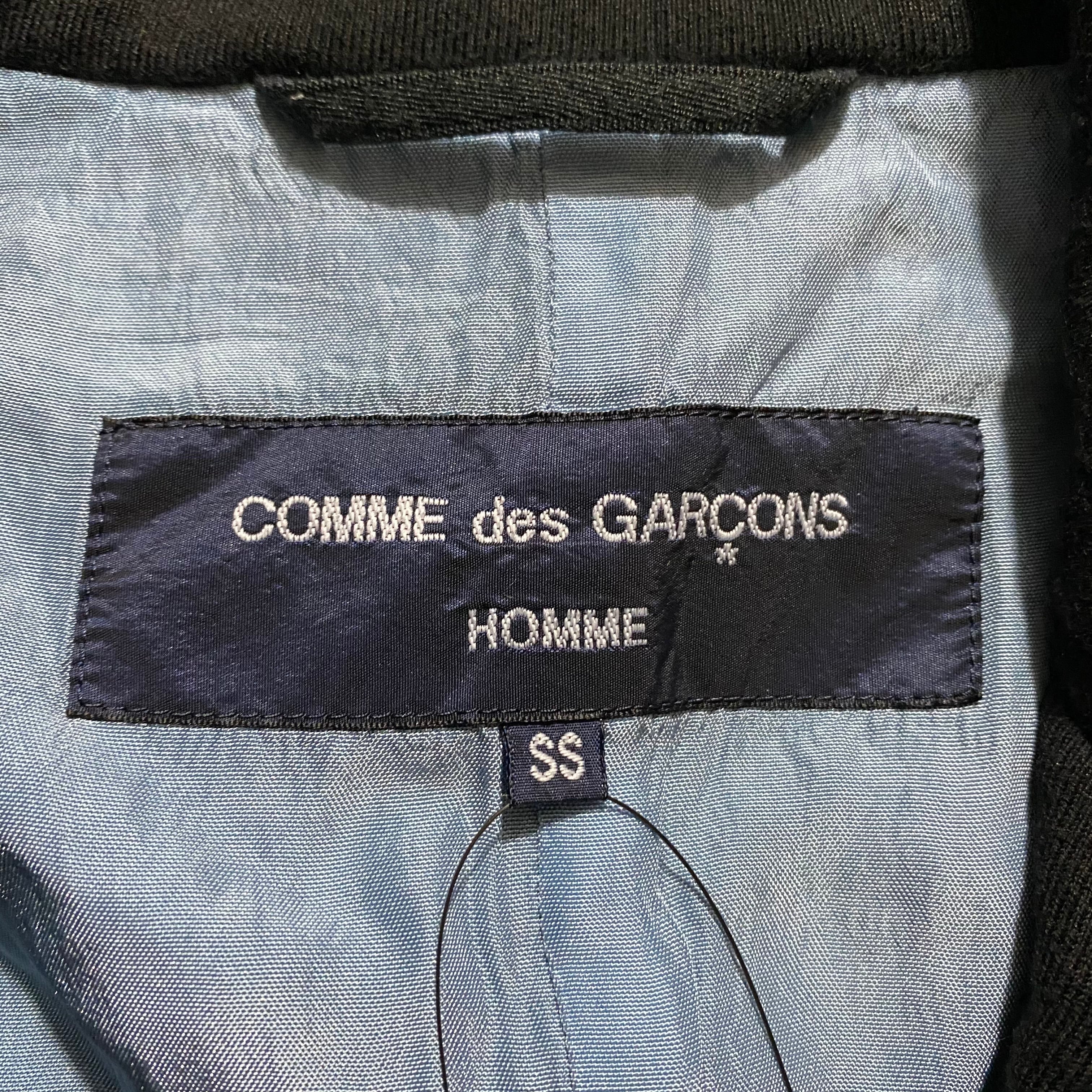 AD2008 COMME des GARCONS HOMME jersey tailored jacket | NOIR ONLINE