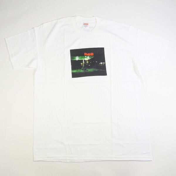 23FW Supreme Fighter Tee White 白 L