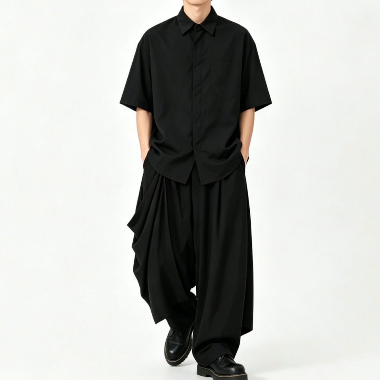Void Layer Wide Pants TB2311・画像4