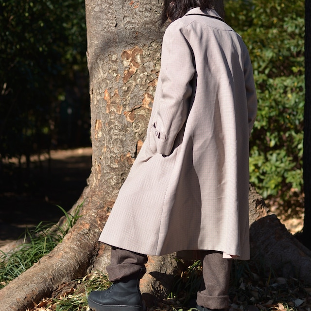 【MADE IN FRANCE】ガンクラブチェックコート”IMPERMEABLE A CARREAUX"