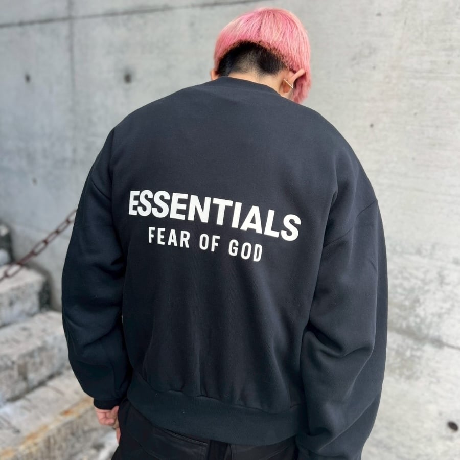 ESSENTIALS】Classic Fit Fleece Crewneck | AYIN