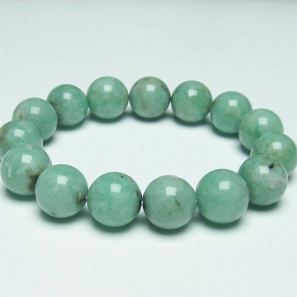 エメラルド ブレスレット 14mm 111-26089