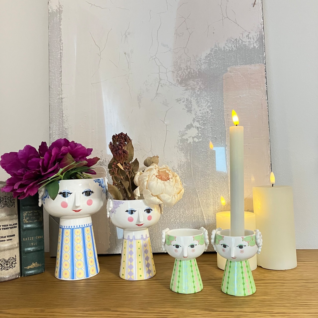 【Bjørn Wiinblad】ビヨン・ヴィンブラッドEVA キャンドルホルダー