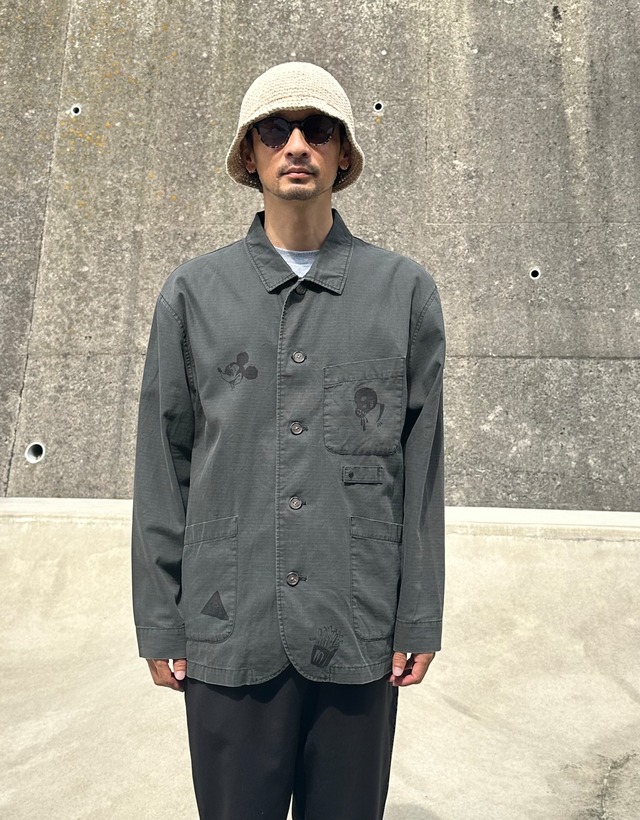 OLD CLOTHES GGC WOOL L/S SHIRT