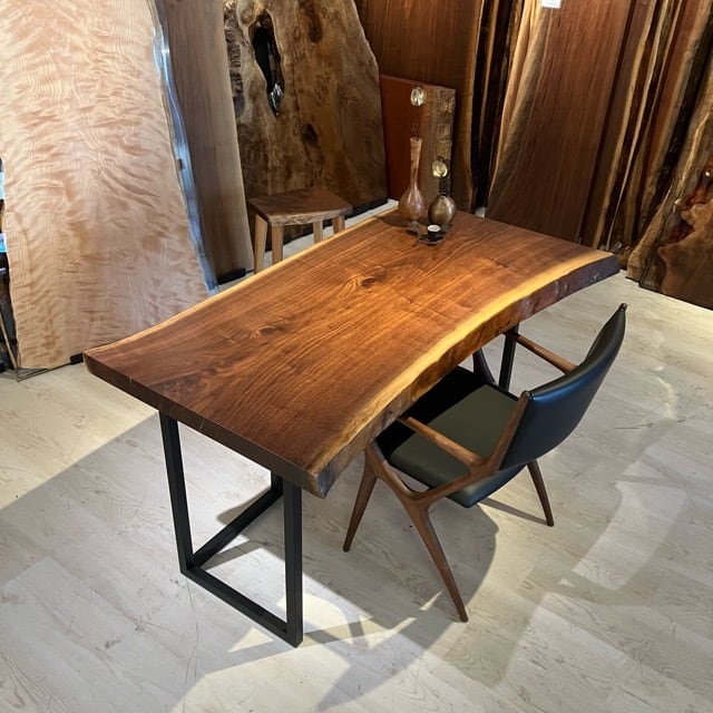 ウォールナット_1330×720-700×53_青山店_テーブル天板/一枚板 241020