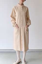Vuokko geometric mini check belted shirt dress
