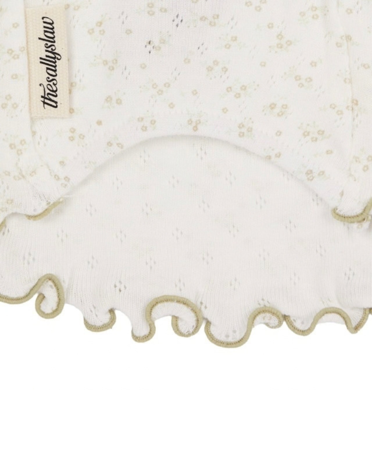【予約】[ thesallyslaw ] Chloe Top｜Lime Floral - 13