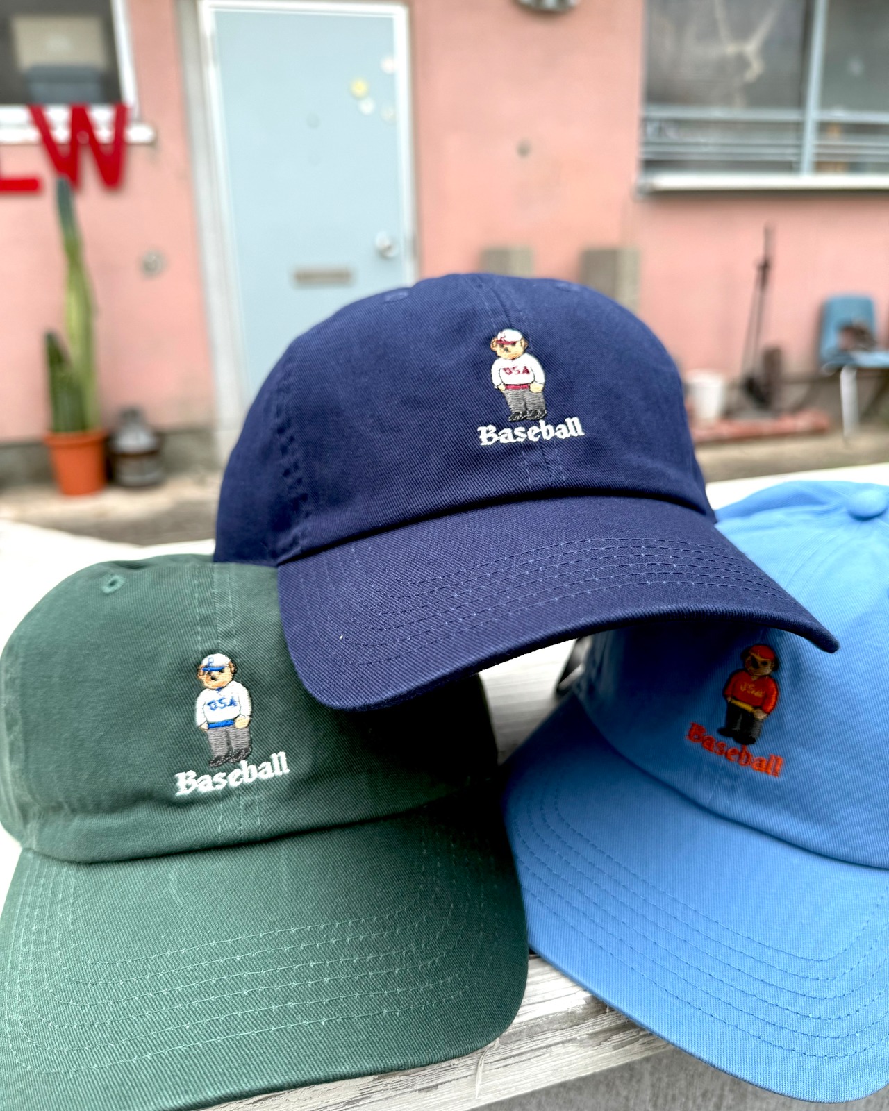 【ROSTER SOX GOODS】BB BEAR CAP