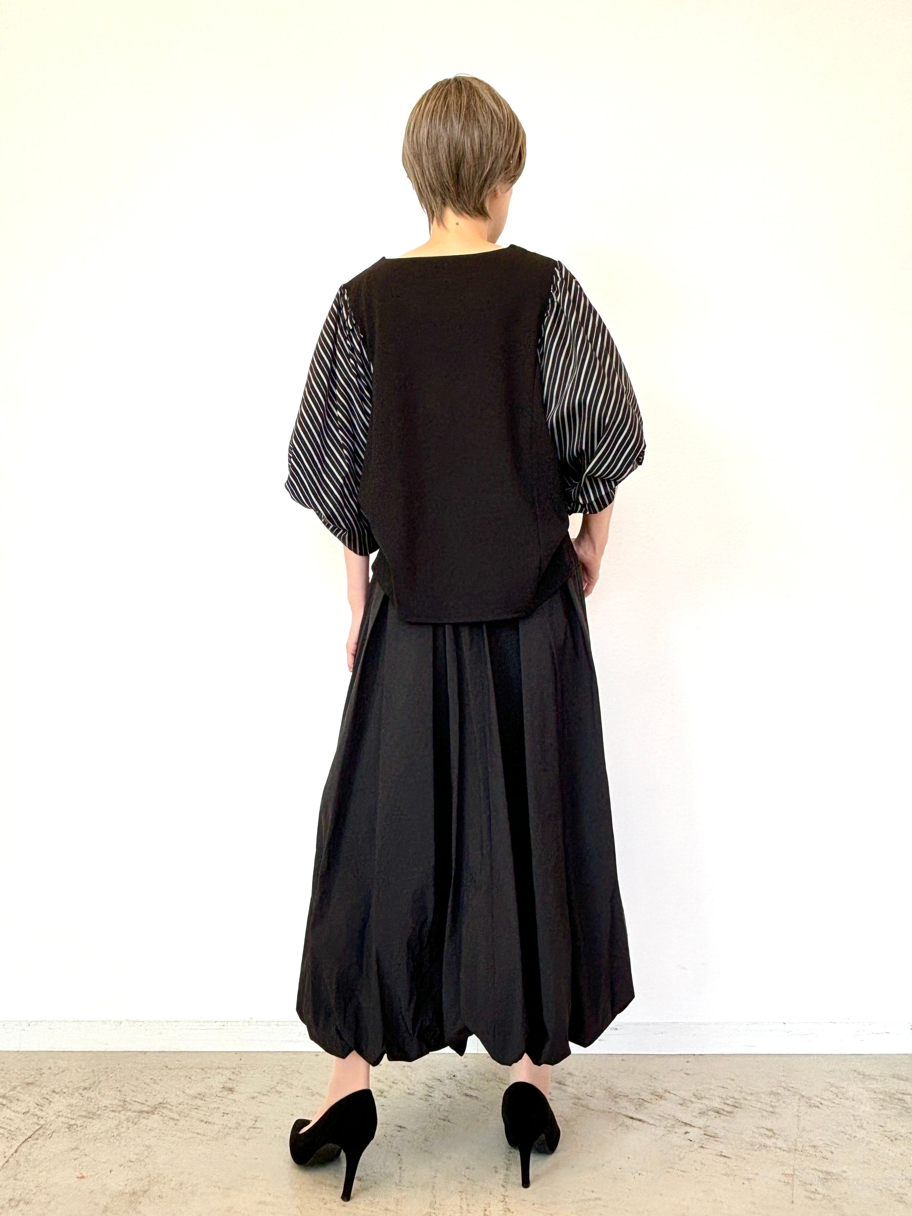 PASSIONE バルーンサイドラインスカート【436659】 | esense