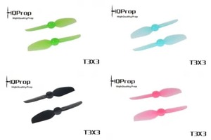 HQ T3x3 2-blade 1.5mm-shaft 2L2R　各種