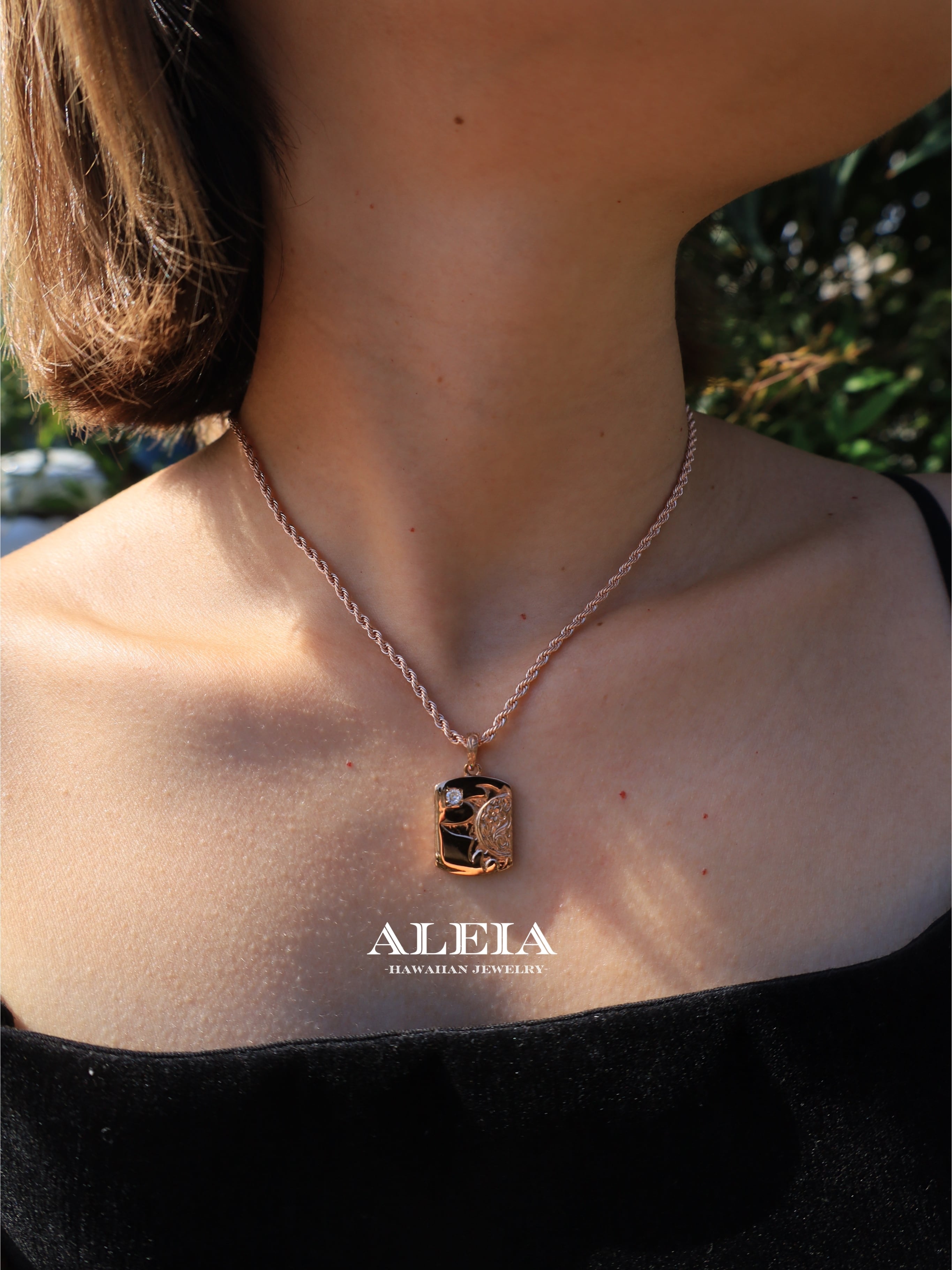 LaLa Pilina Necklace[316L]ハワイアンジュエリー | ALEIA【Hawaiian