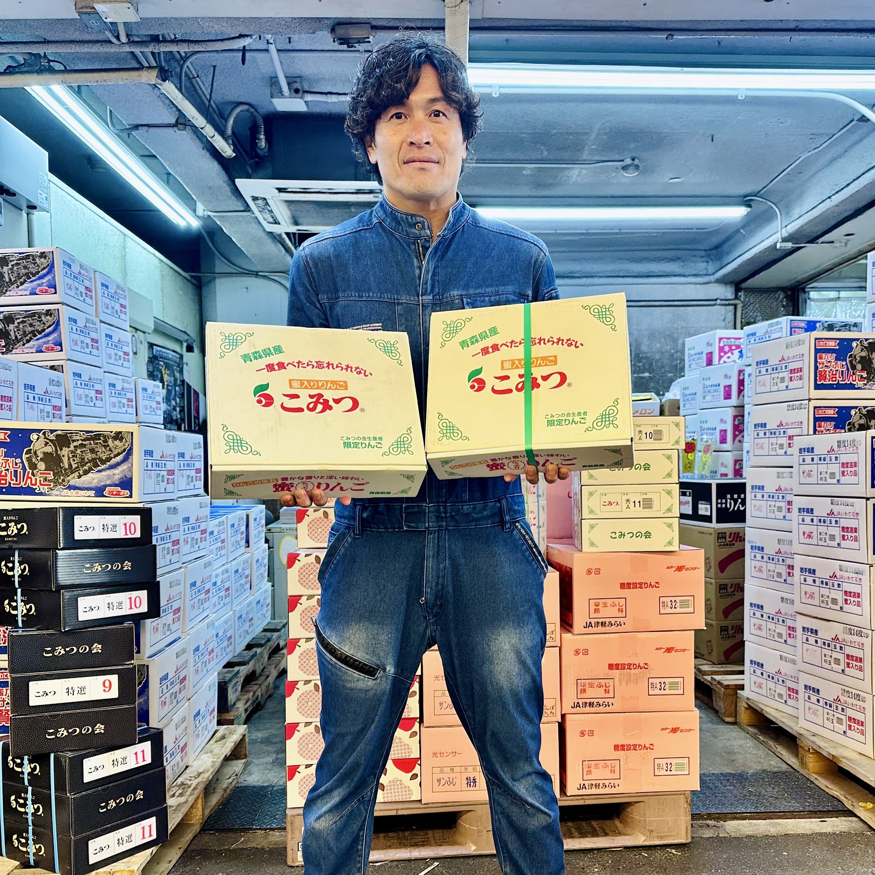 リンコル様向け商品　クール便送料込み　11,300円 11月中旬～12月中旬【大阪中央卸売市場から】＜正品＞蜜入り小玉りんご
