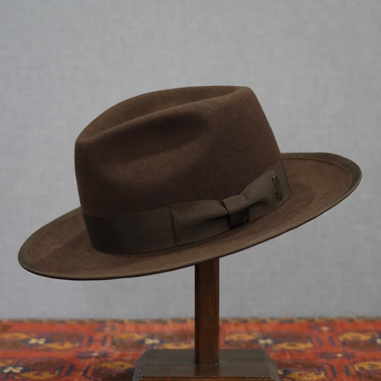 Mr. FATMAN & CO. ブラウンウールハット Lサイズ Mr.FATMAN /TWO DOLLAR WOOL / BROWN | 【FLAGS】メンズ ファッション