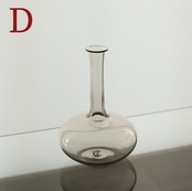 RITO GLASS 花入れ（アンバー）