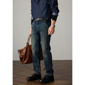 ストレートレッグ デニムパンツ af0427