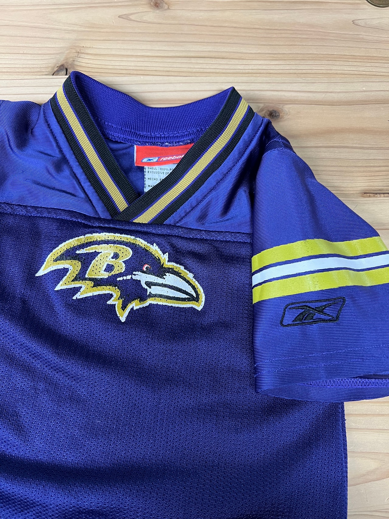 KID's reebok リーボック NFL ボルチモアレイブンズ ロンパース