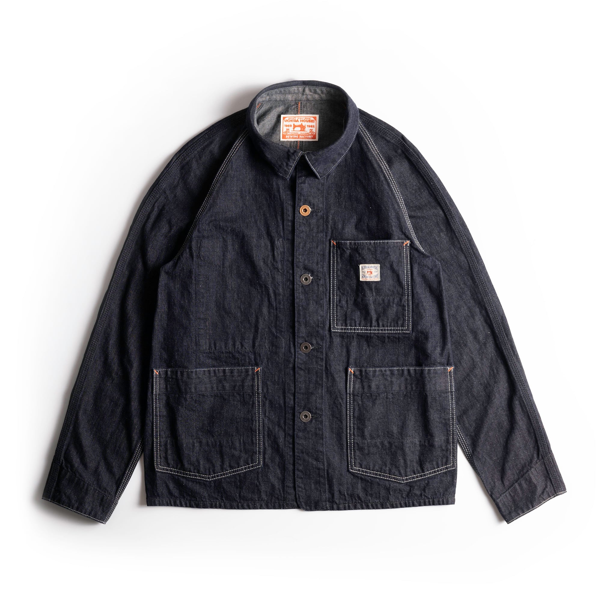 10.5oz denim coverall【デニム カバーオール】 color ID / SAKURA