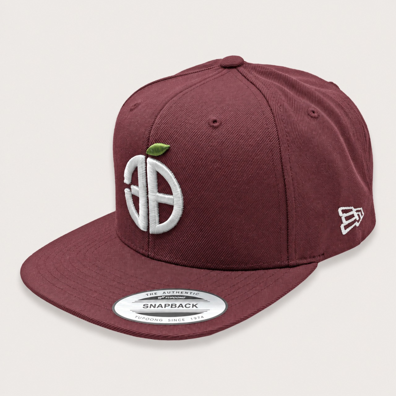 SANPACHI REGION SNAPBACK CAP BURGANDY