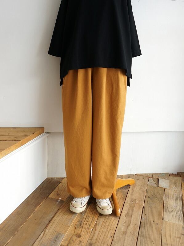 NATURAL LAUNDRY CWツイル ドロワーパンツ | Fimpen+Nul