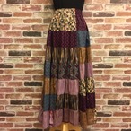 Patchwork Colorful Skirt