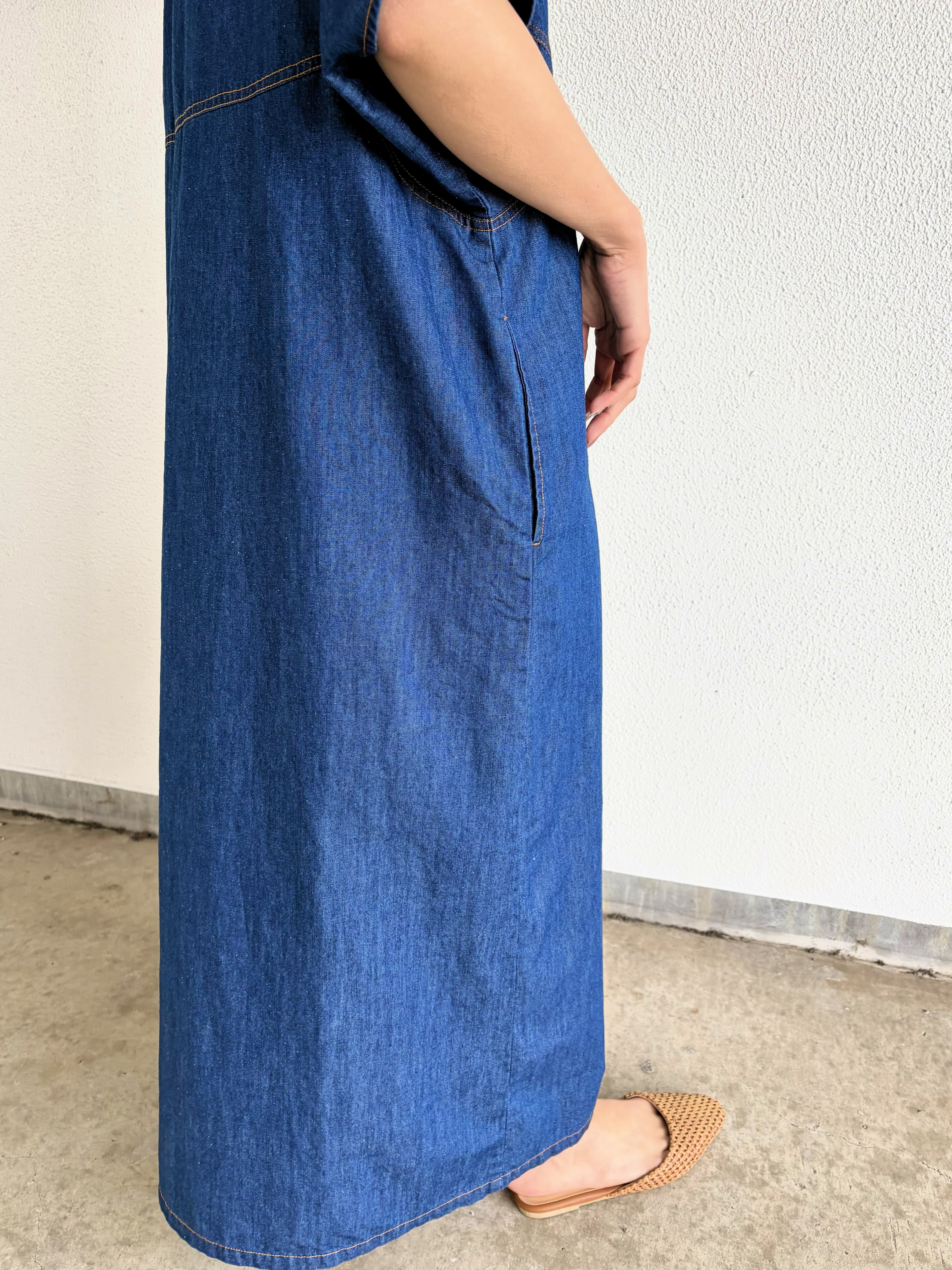 ○○○9286】半袖デニムワンピース (8801-63028) | 9286 Fashion Lab