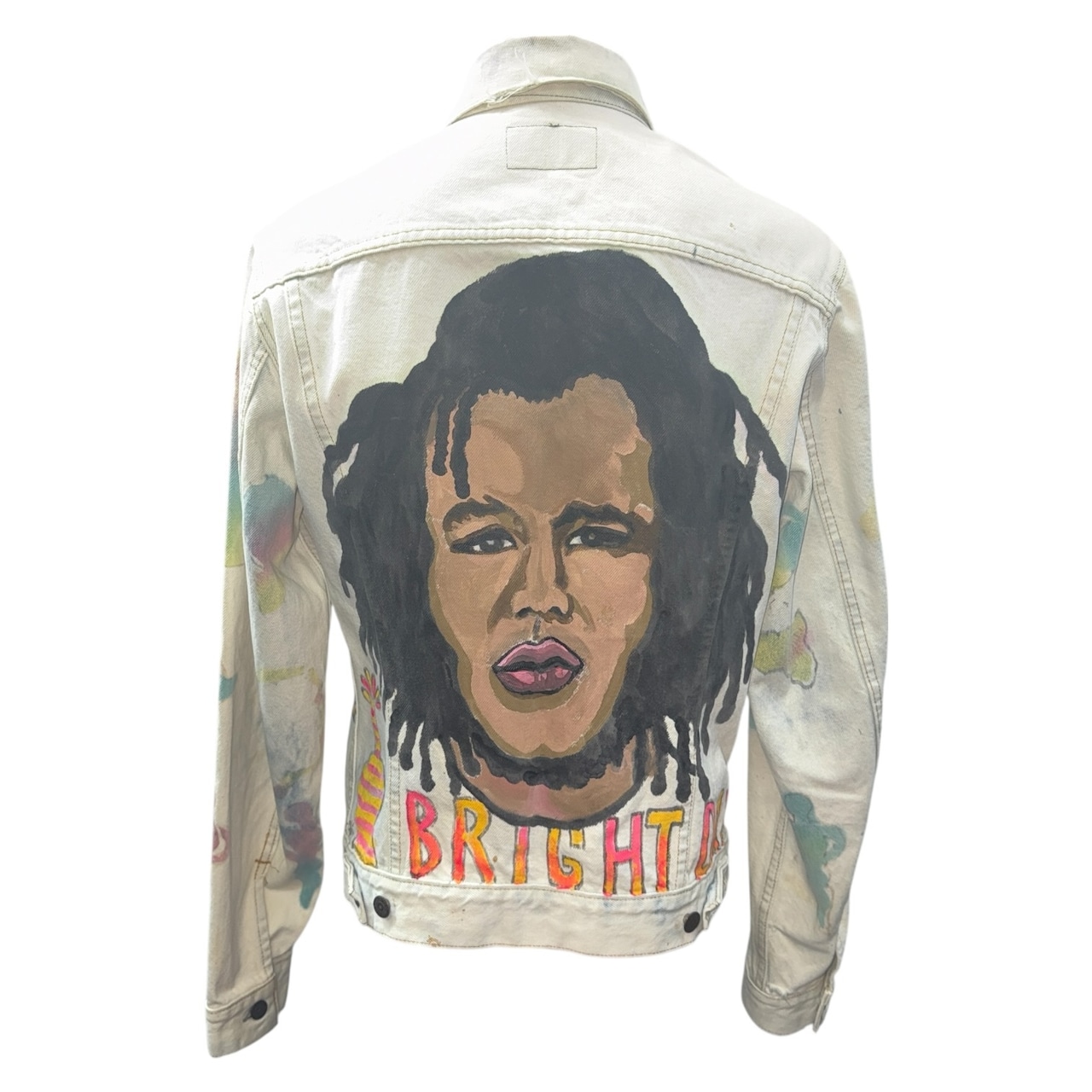 【LEVI’S】リーバイス "ZIGGY MARLEY" ペイントデニムジャケット