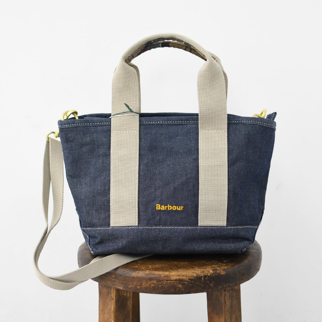 Barbour [バブアー] Mya mini denim tote bag [LBA0539] Mya