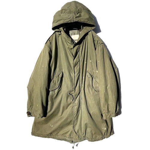 [US ARMY] M-51 Mod Coat Fishtail Coat with Liner SMALL [1952s] M-51 Shell Parka