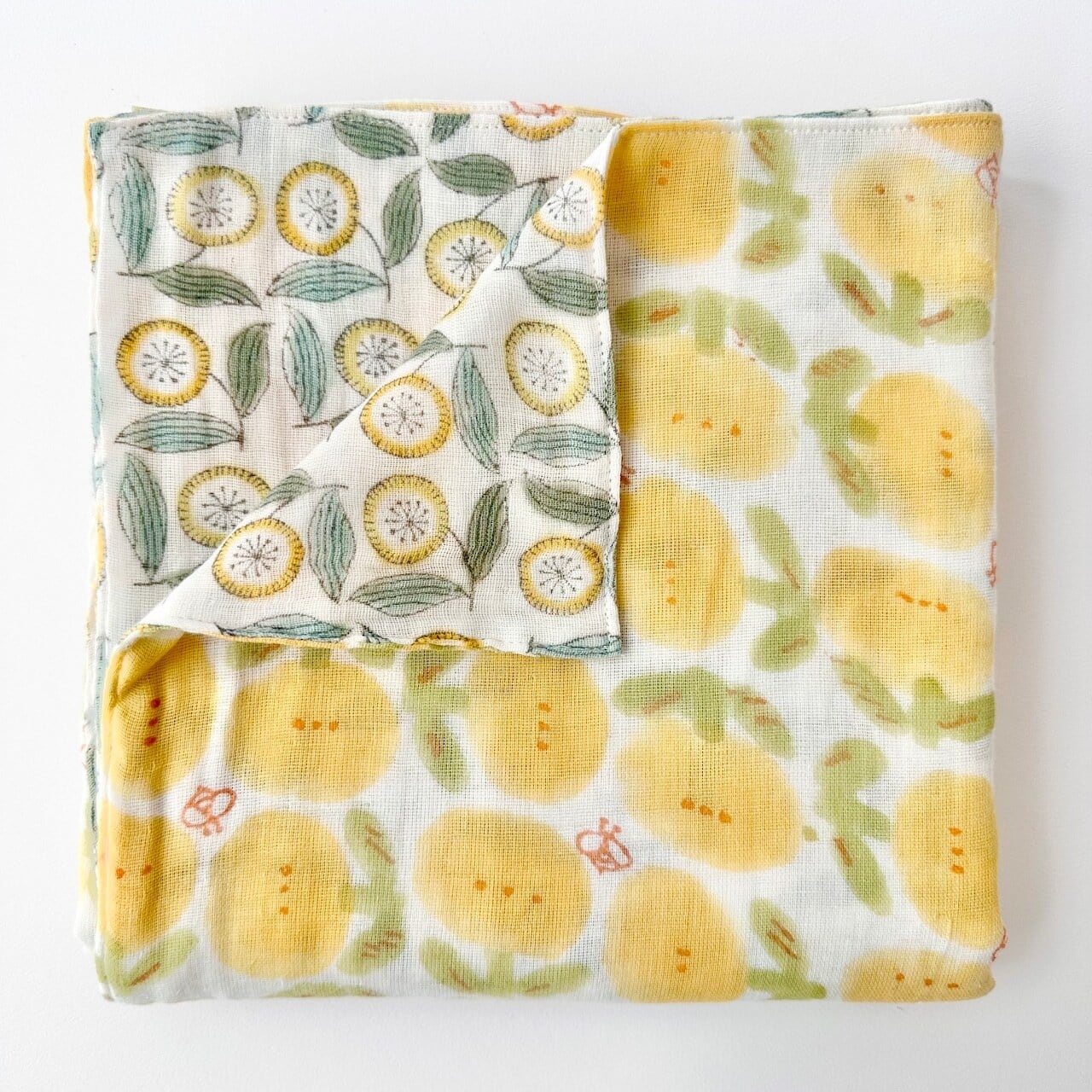 admi ふんわりガーゼケット Dance イエロー × Honey イエロー ad10