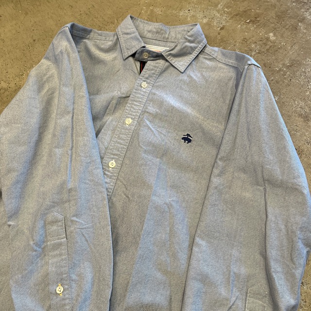 BROOKS BROTHERS OXFORD BD SHIRT TAPE DESIGN S
