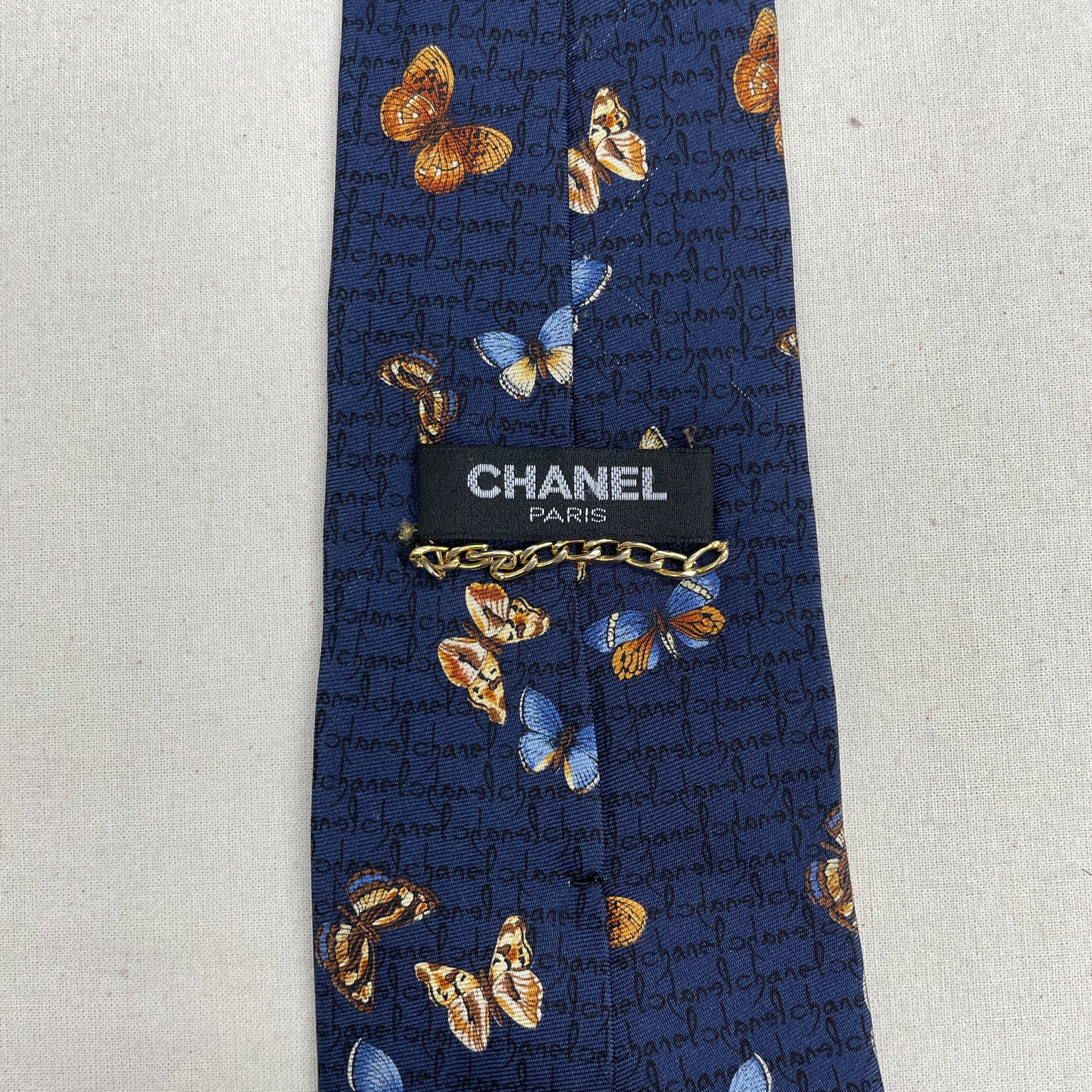 CHANEL 】 necktie シャネル ネクタイ イタリア製 | no pain no gain
