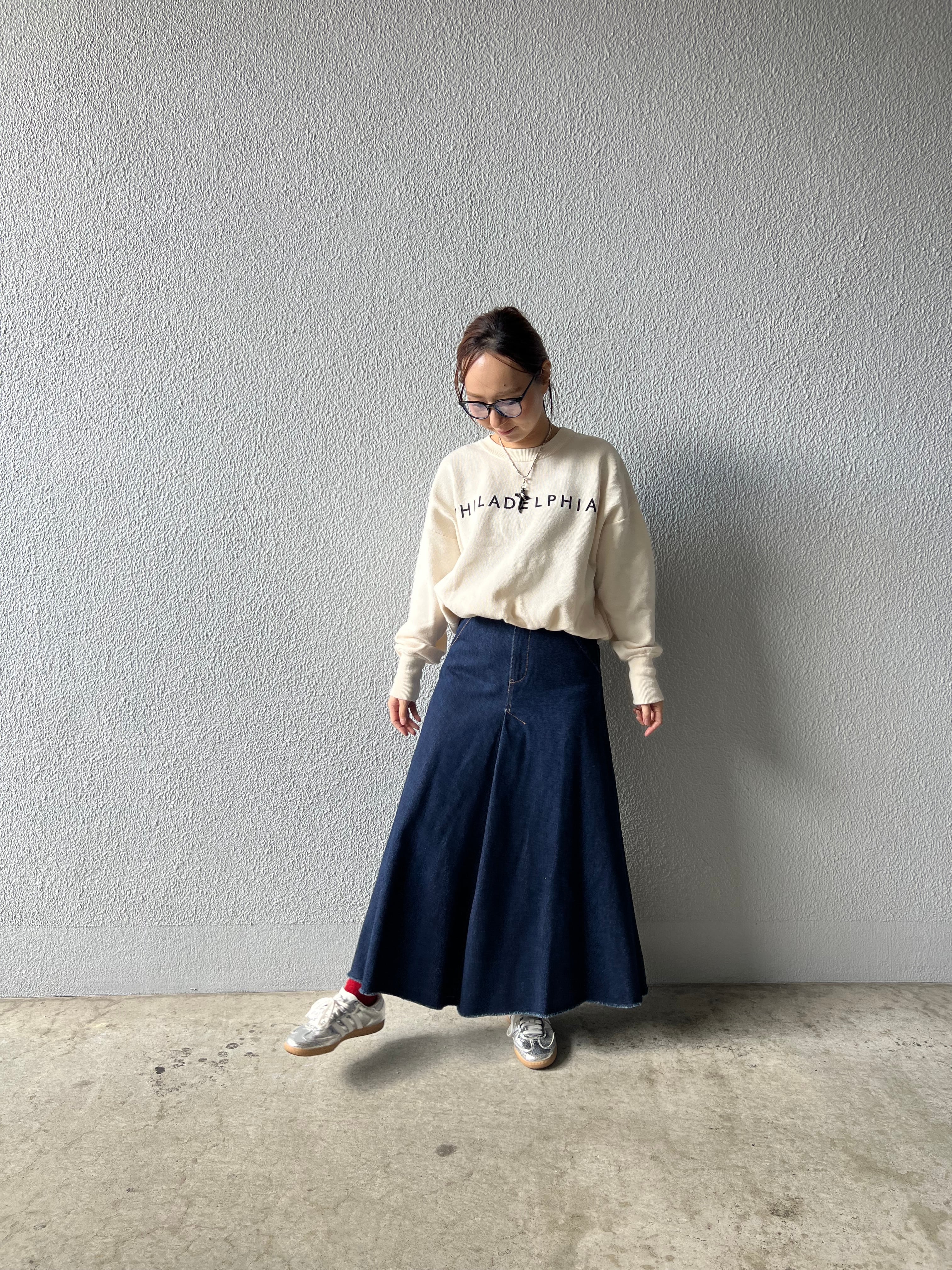 【PASSIONE】インディゴデニムスカート536638