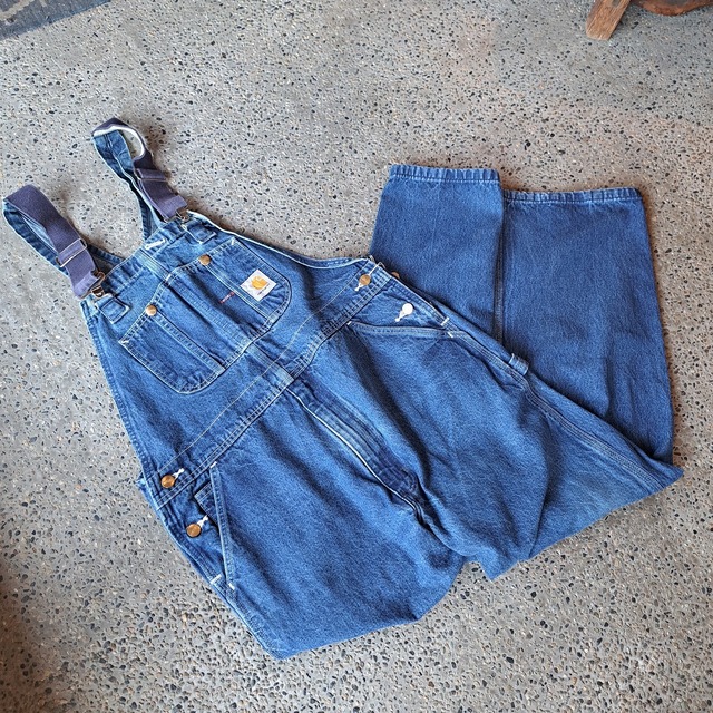 Carhartt デニムオーバーオール used [204038]