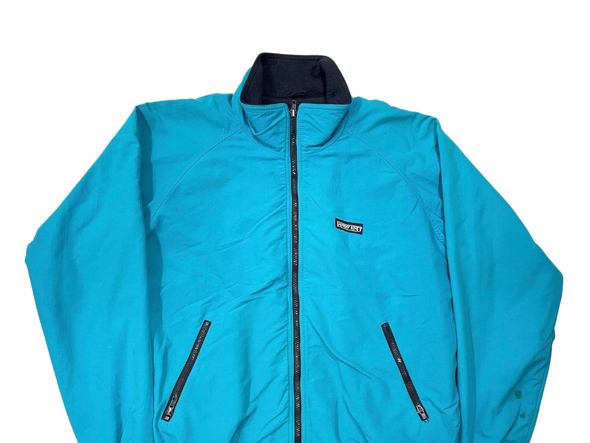 90s LANDS' END SQUALL JACKET made in USA | BLACK BOX STORE 90s LANDS' END SQUALL JACKET made in USA | BLACK BOX STORE