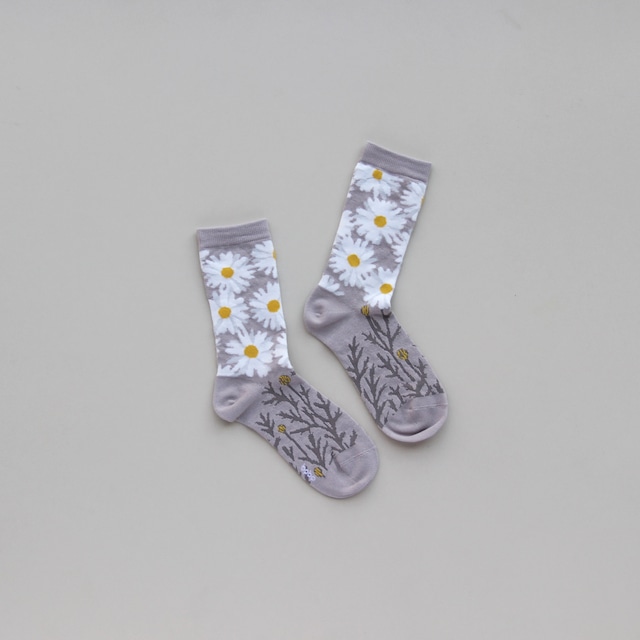 YURI HIMURO｜BLOOM socks / MARGUERITE