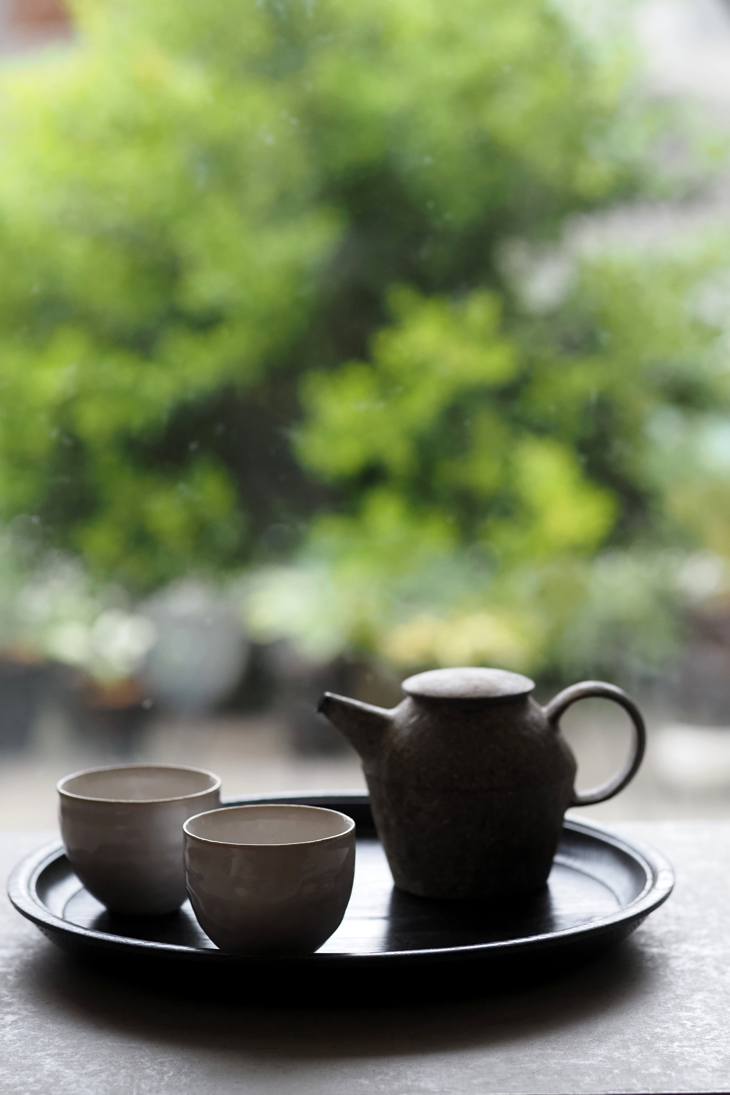 村上躍 1.藁白釉茶杯 | 陶屋なづな