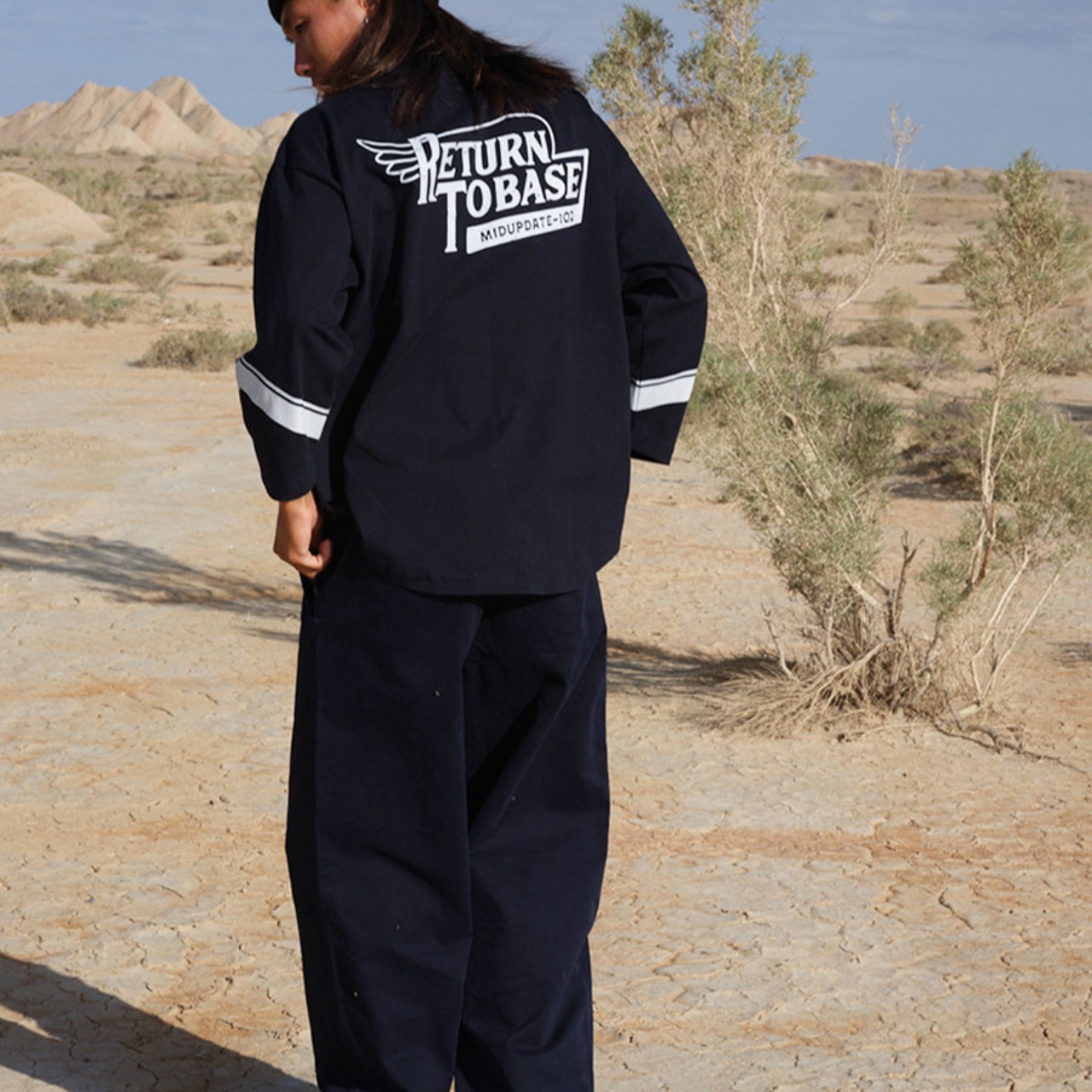 "RACING SIGNAL 3/4 SLEEVE" ミッドプリント A2057 - 7