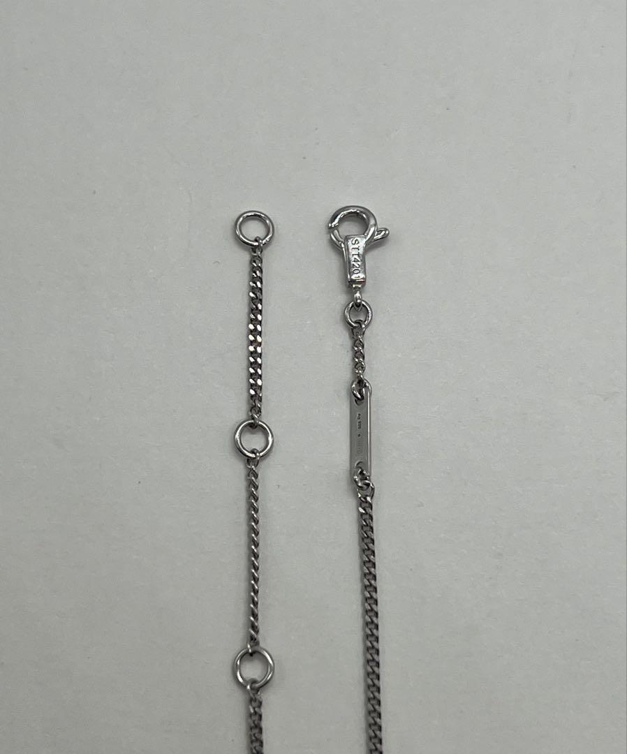 セリーヌ CELINE ゴシックロゴ ネックレス Ag925 SV シルバー セリーヌ CELINE ゴシックロゴ ネックレス Ag925 SV シルバー