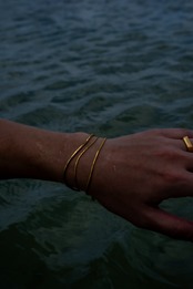 【Wire Skin Bracelet】/ SILVER