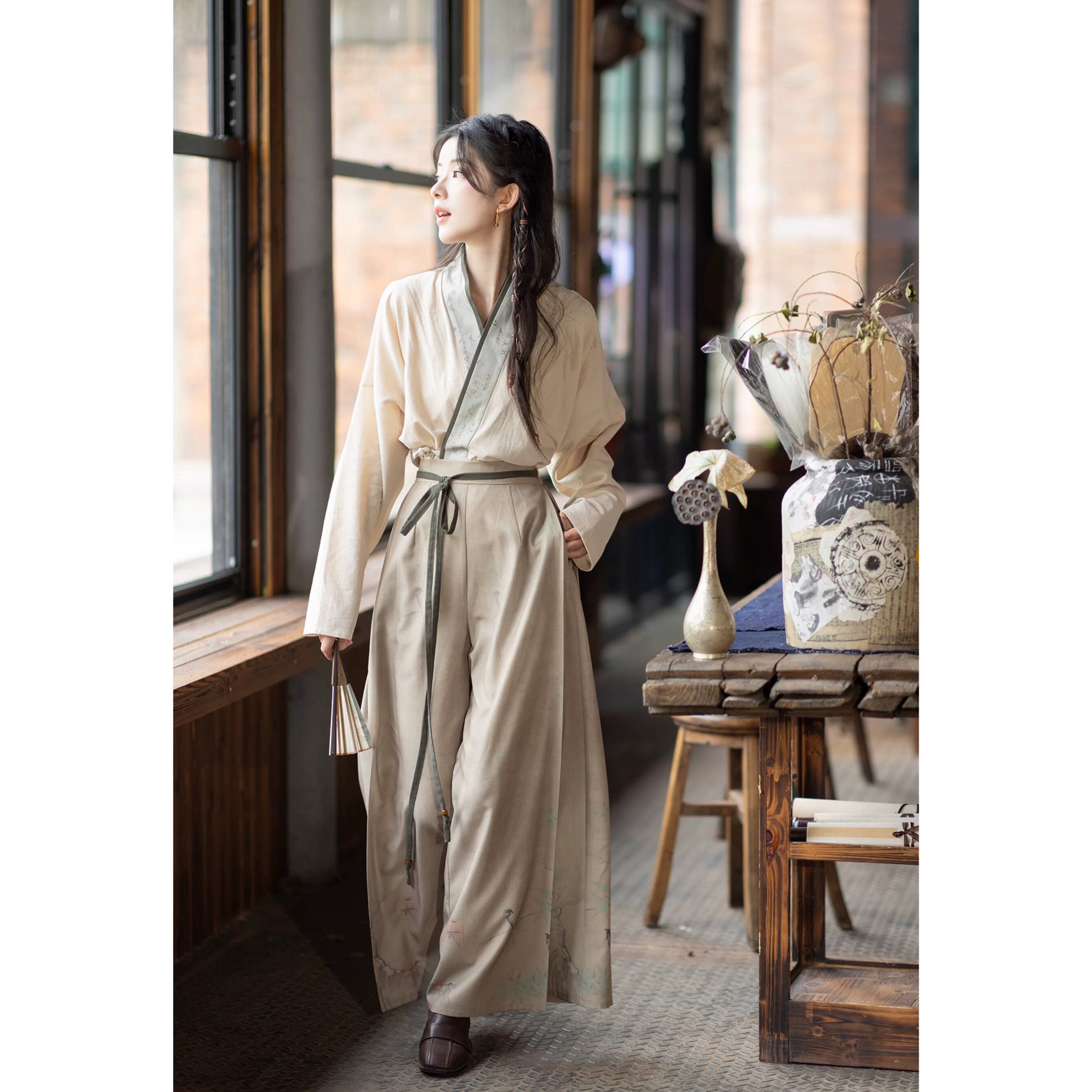 中華漢服「浅夢」 3点 セット(秋冬用)
