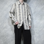 design embroidery stripe shirt