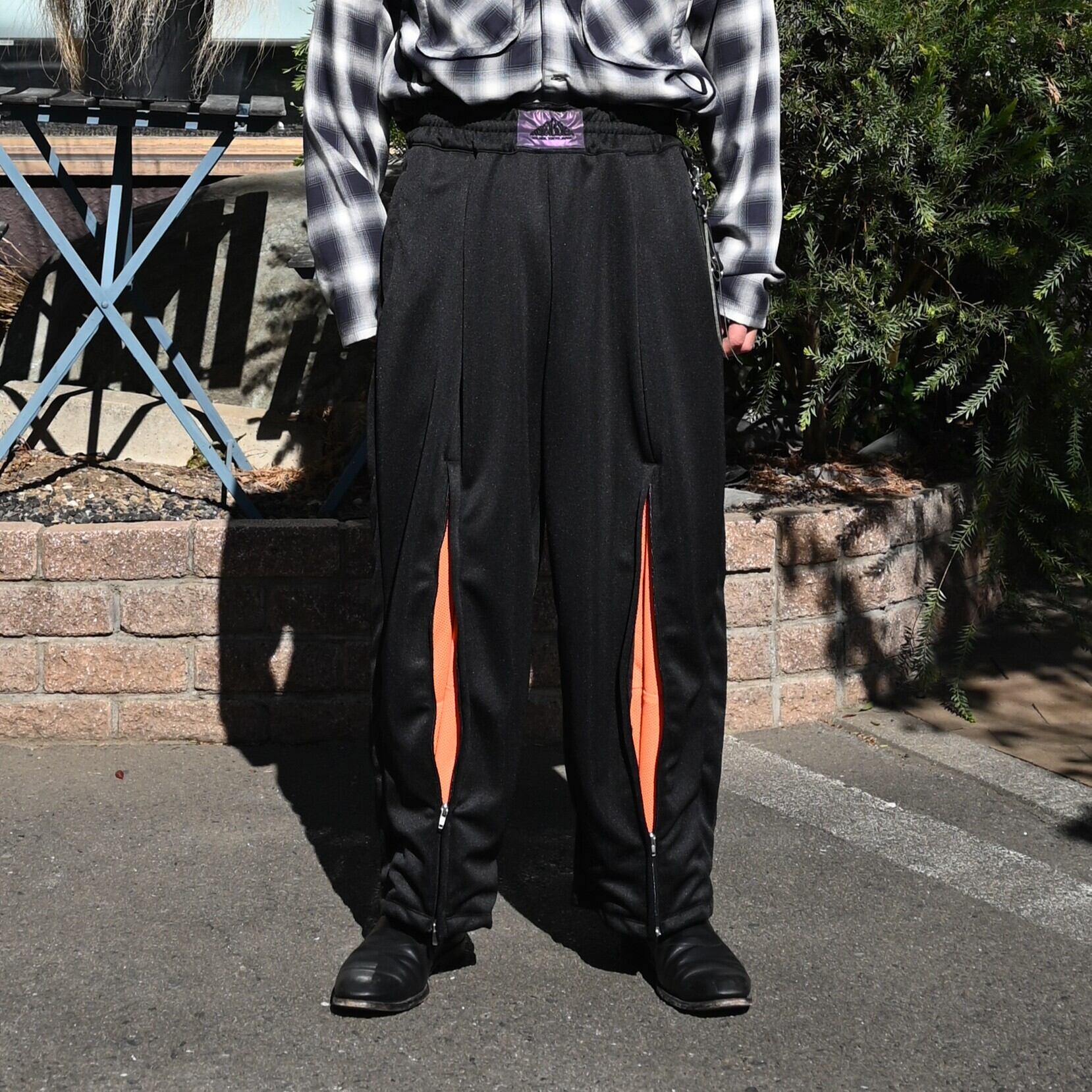 Leh / Zip Wide Track Pants | GANKO