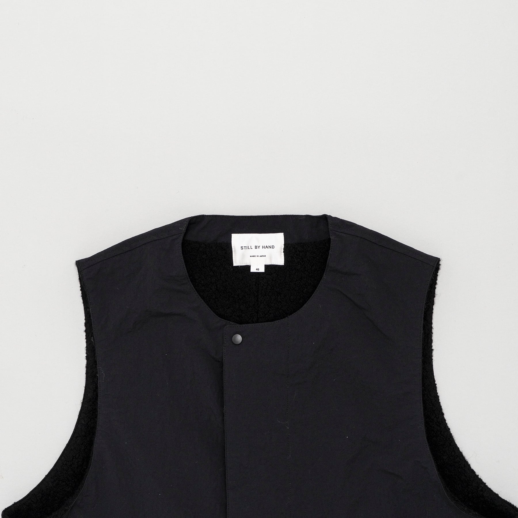 新品未使用！STILL BY HAND スティルバイハンド ナイロンベスト STILL BY HAND スティルバイハンド / VE01254 - DARK NAVY ナイロン