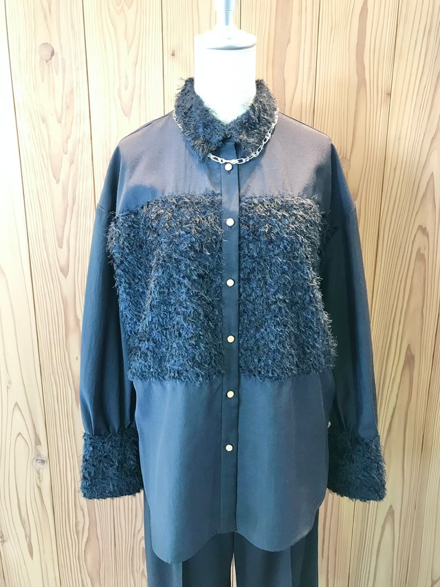 【BRAHMIN】フェザードッキングシャツ