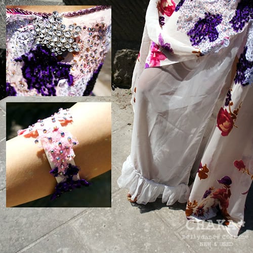 USED／Eman Zaki／Noble Flower | Atelier CHAKA ベリーダンス∞シルク